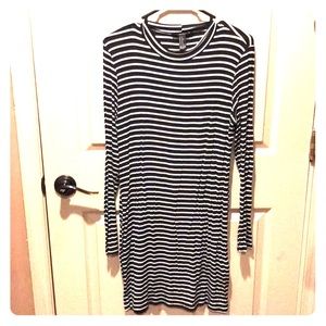 Striped Shirt Dress